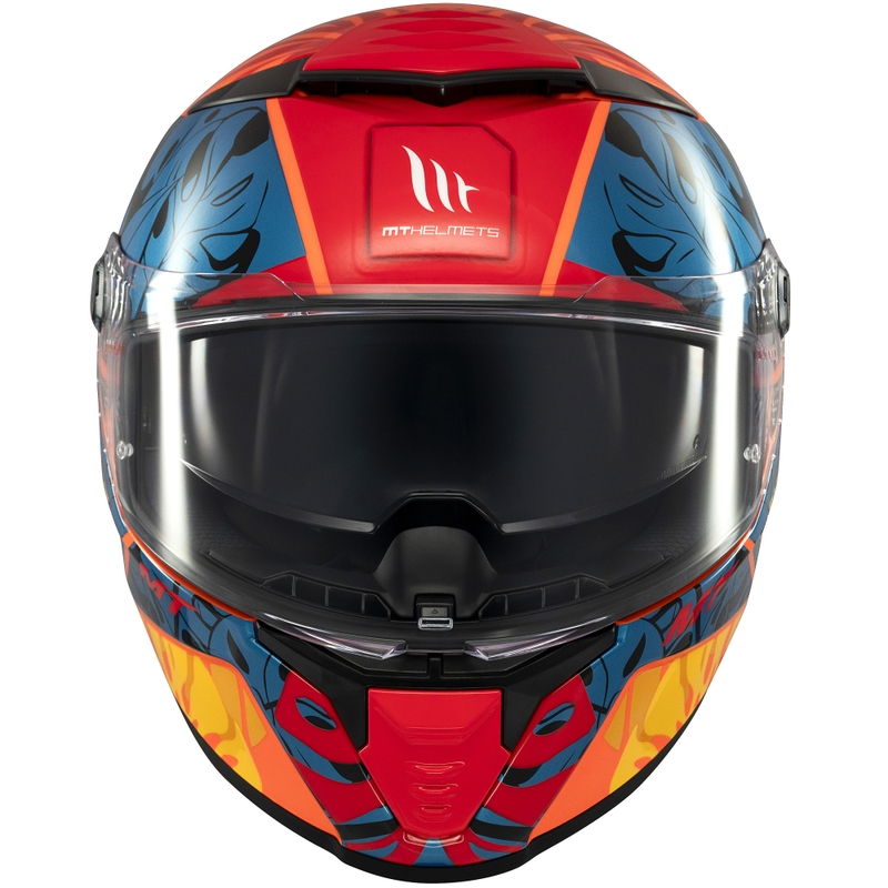 Integralhelm MT Thunder 4 SV Rainforest blau-orange