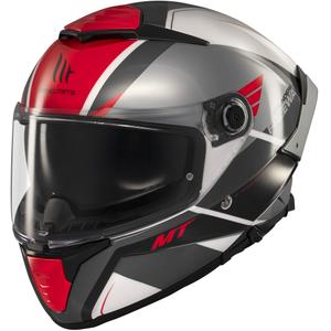 Integralhelm Motorrad MT Thunder 4 SV Freeway schwarz-grau-rot