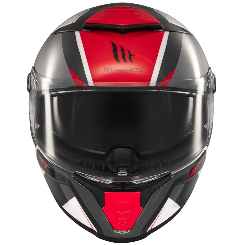 Integralhelm MT Thunder 4 SV Freeway schwarz-grau-rot