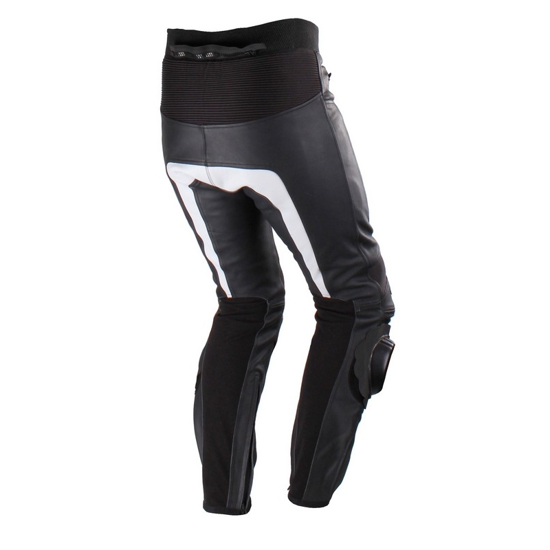 Motorradhose Tschul M-60 schwarz/weiß - II. Qualität