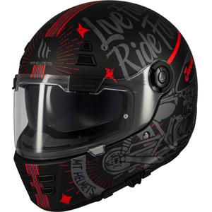 Integralhelm Motorrad MT Jarama SV Art mattschwarz