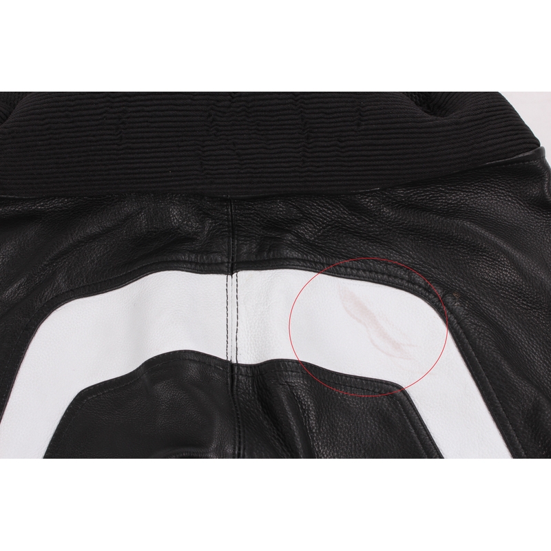 Motorradhose Tschul M-60 schwarz/weiß - II. Qualität