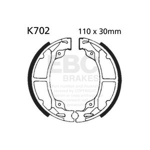 Brake shoe set EBC K702 includings springs
