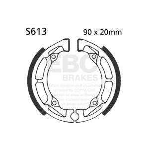 Brake shoe set EBC S613 including springs