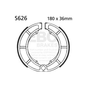 Brake shoe set EBC S626 including springs