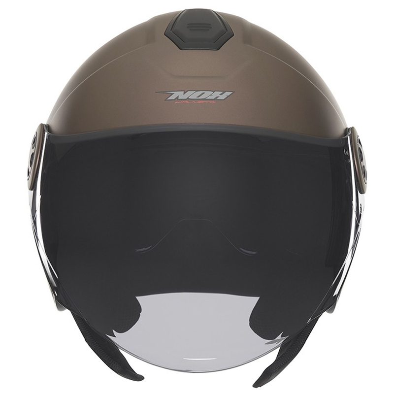 Offener Motorradhelm NOX N182 Mattbronze