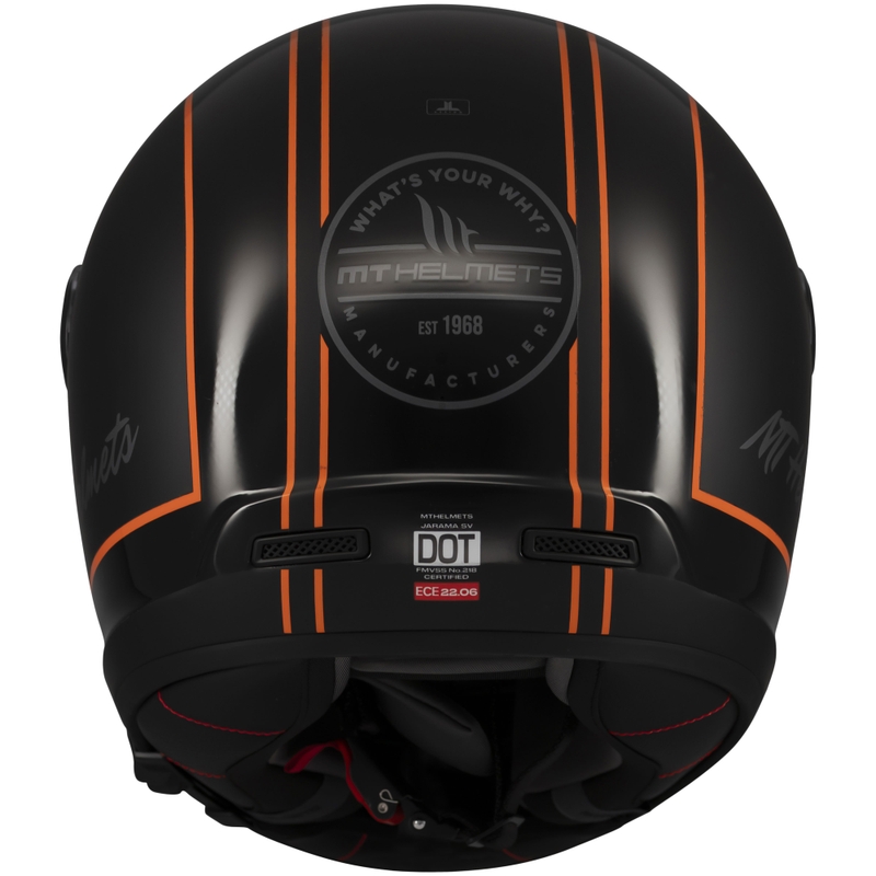 Integralhelm Motorrad MT Jarama SV Wild matt glänzend schwarz
