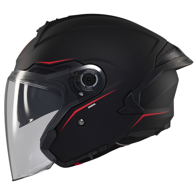 Offener Helm MT Cosmo SV, mattschwarz