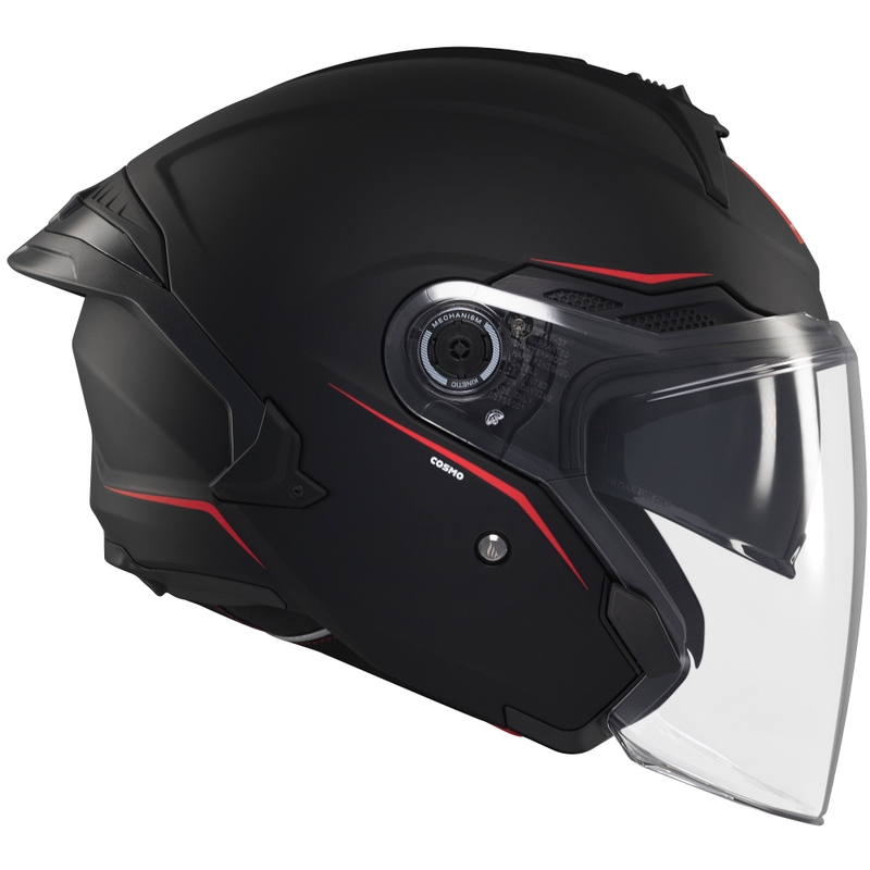 Offener Helm MT Cosmo SV, mattschwarz