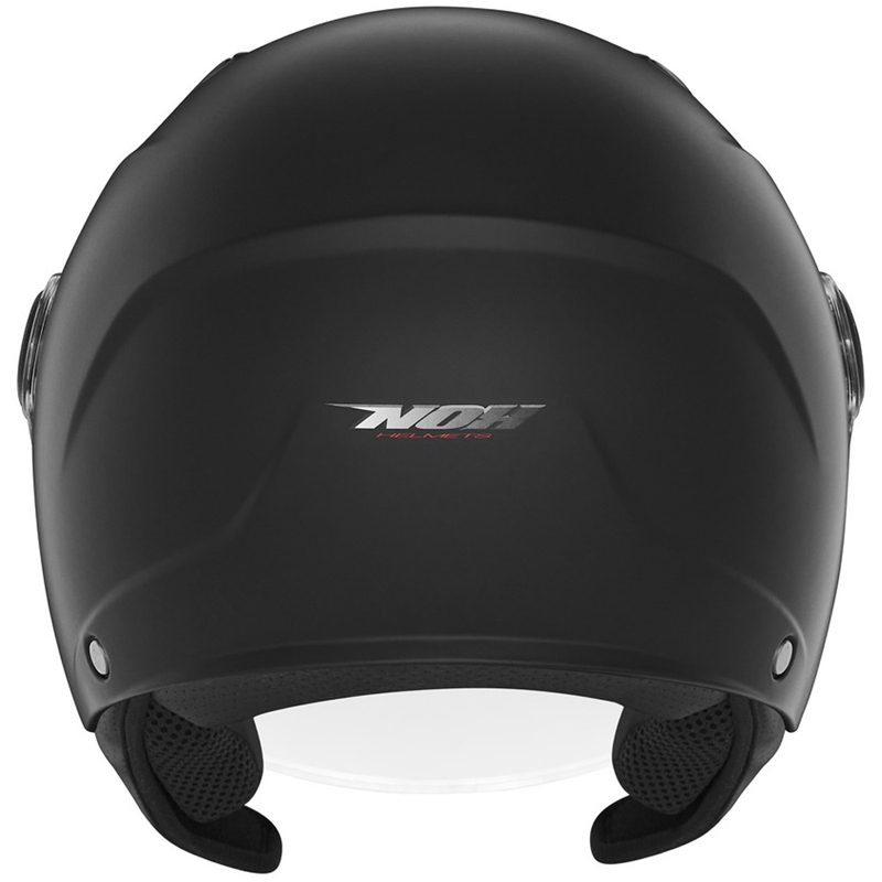 Kinder-Jethelm NOX N710 mattschwarz