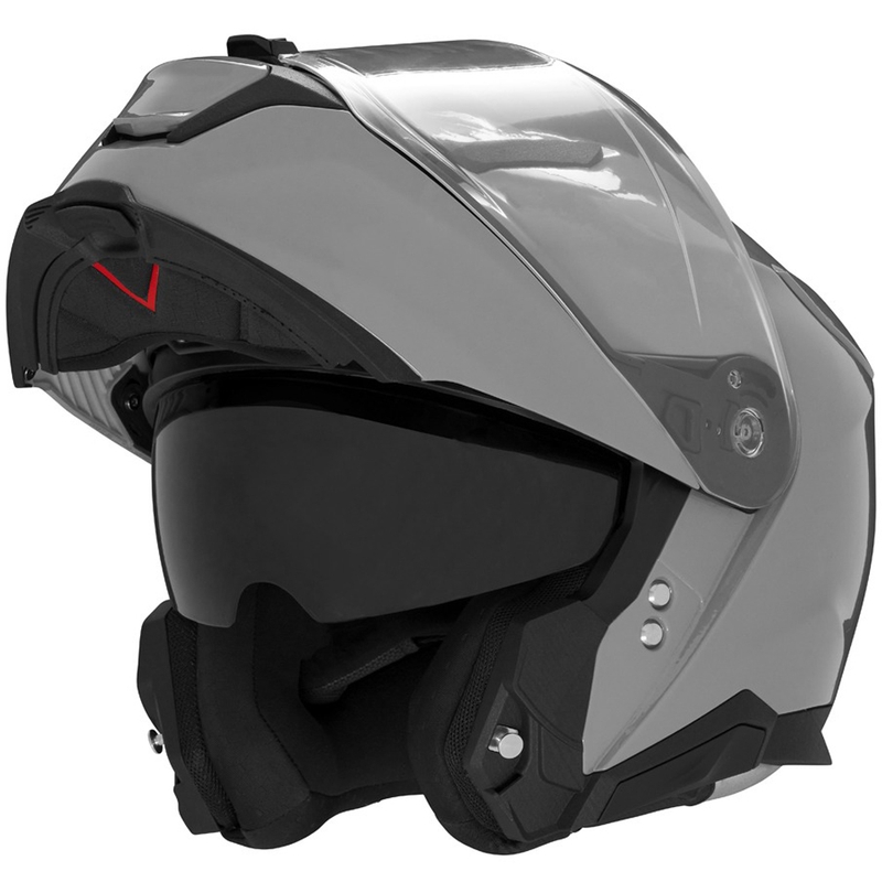Klappbarer Motorradhelm NOX N967 grau