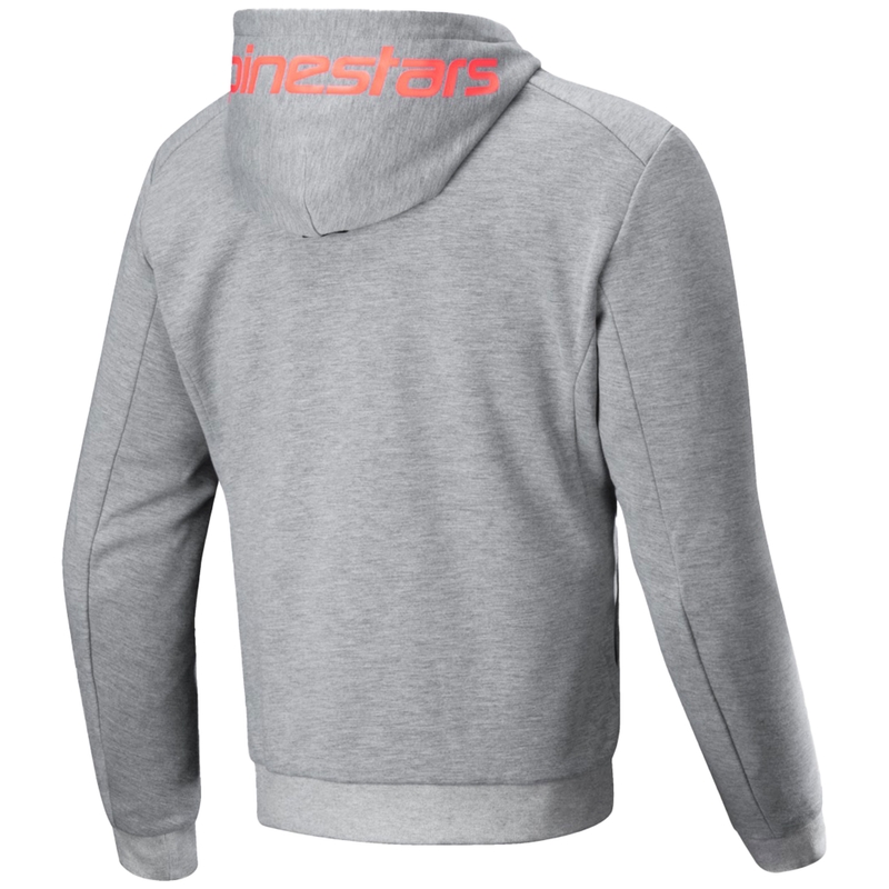 Alpinestars Chrome V2 Sport Motorrad Sweatshirt grau-orange