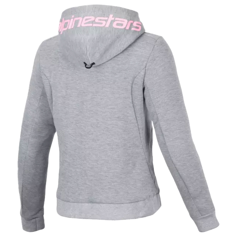 Alpinestars Stella Chrome V2 Sport Damen Motorradjacke grau-pink