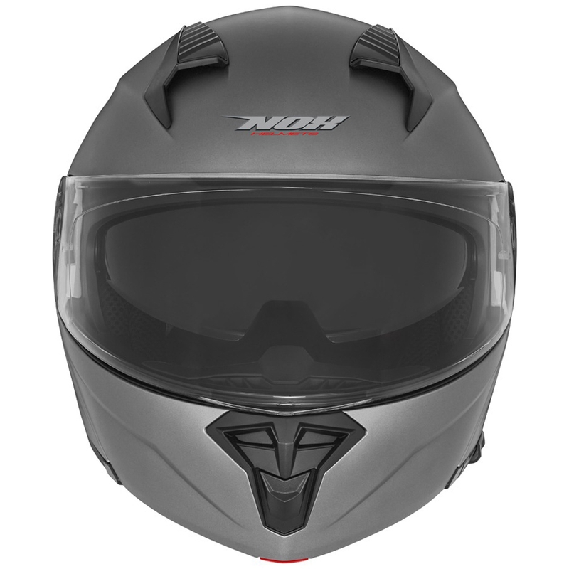 Klapphelm für Motorrad NOX N968 Titan