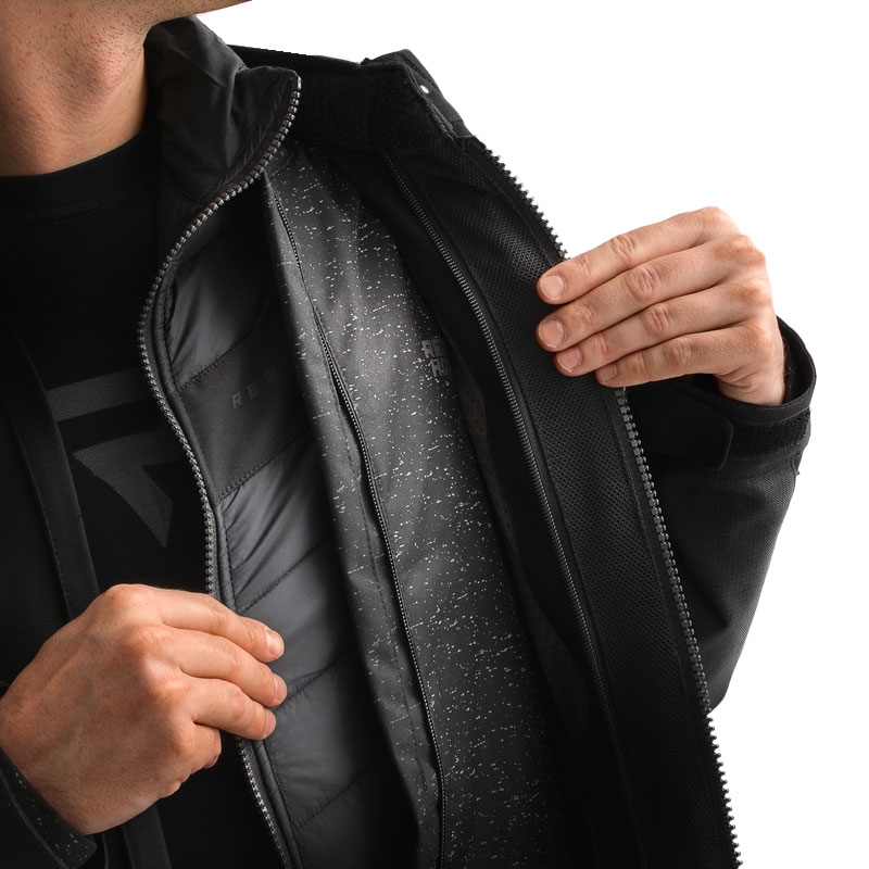 Motorradjacke Rebelhorn Hardy 3.0 schwarz