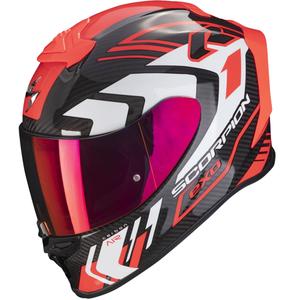 Integralhelm Scorpion EXO-R1 EVO Carbon Air Supra schwarz-rot