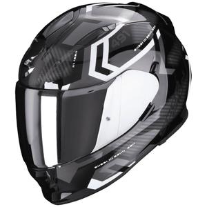 Integralhelm SCORPION EXO-491 SPIN schwarz-weiß Abverkauf Ausverkauf
