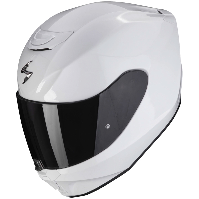 Integral-Motorradhelm Scorpion EXO-391 Solid weiß