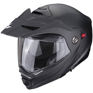 Motorradhelm SCORPION ADX-2 Solid perlschwarz matt