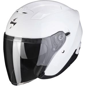Offener Motorradhelm SCORPION EXO-230 Solid weiß