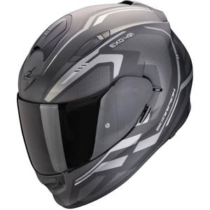 Scorpion EXO-491 KRYPTA Integralhelm Motorrad matt schwarz-silber