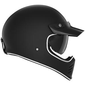NOX PREMIUM SEVENTY II Integralhelm Motorrad mattschwarz