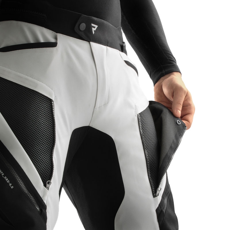Motorradhose Rebelhorn Hardy 3.0 schwarz-grau
