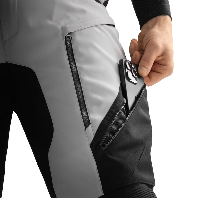 Motorradhose Rebelhorn Hardy 3.0 schwarz-grau