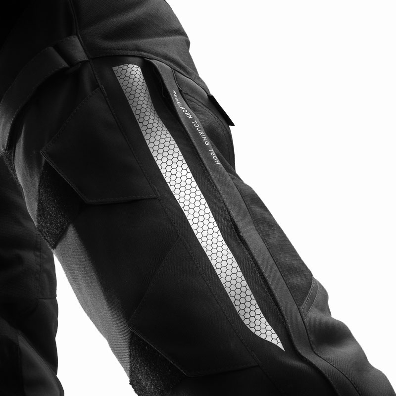 Motorradhose Rebelhorn Hardy 3.0 schwarz-grau