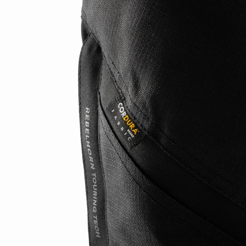 Motorradhose Rebelhorn Hardy 3.0 schwarz-grau