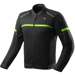 Rebelhorn Echo Motorradjacke schwarz-fluogelb