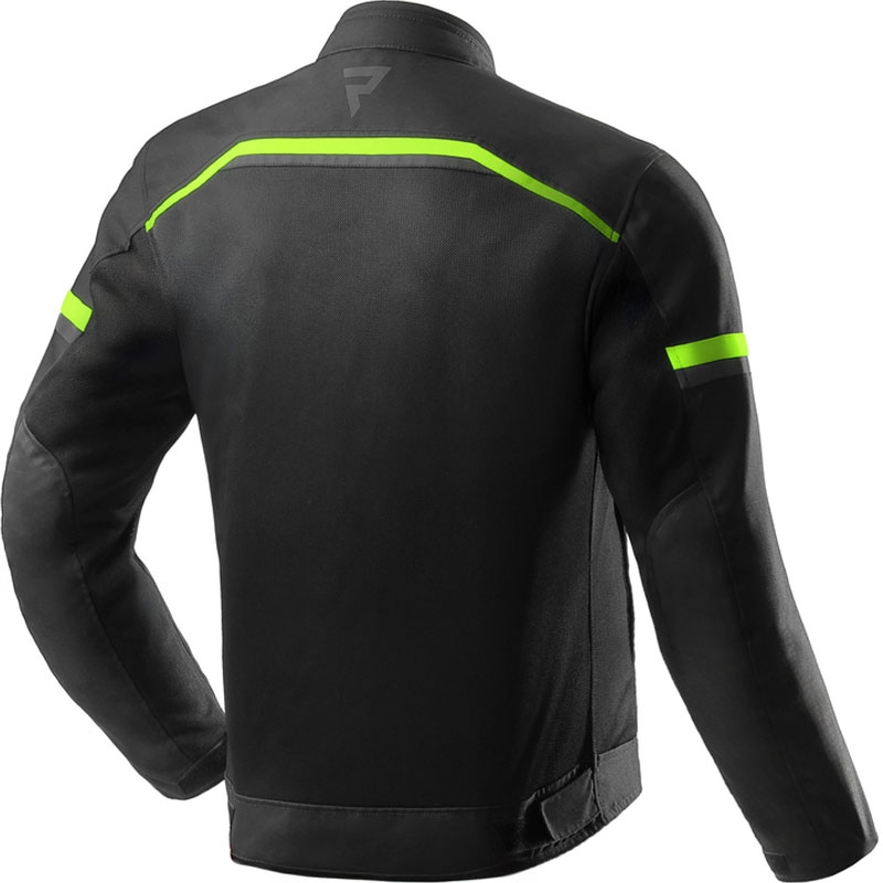 Rebelhorn Echo Motorradjacke schwarz-fluogelb