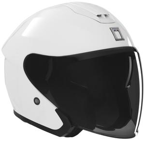Offener Motorradhelm NOX PREMIUM SPY weiß