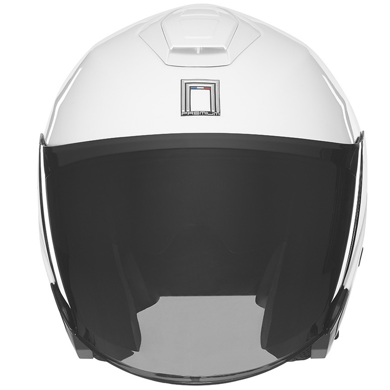 Offener Motorradhelm NOX PREMIUM SPY weiß