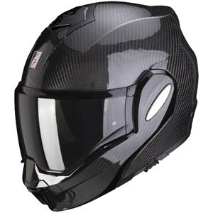 Klapphelm Scorpion EXO-TECH EVO Carbon schwarz glänzend