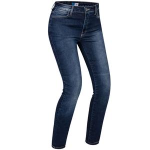 Damen Motorradjeans PMJ Ginevra dunkelblau