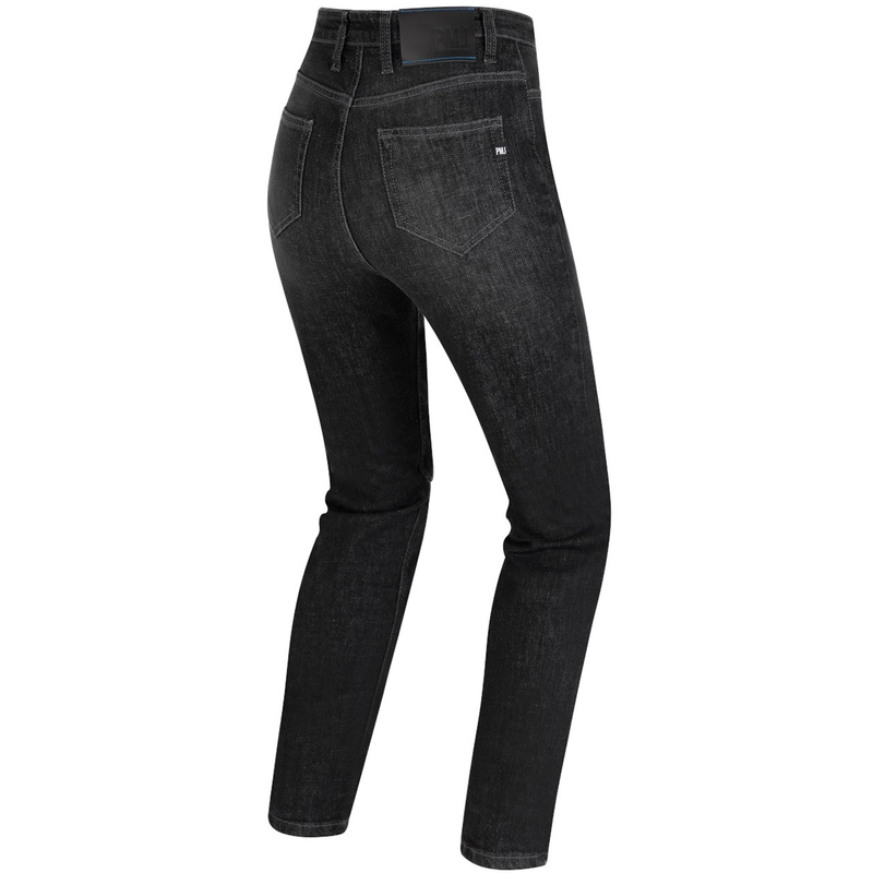Damen Motorradjeans PMJ Sara schwarz Ausverkauf
