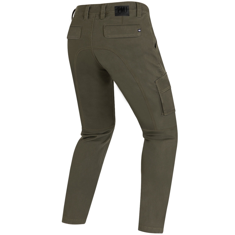 PMJ Aviator Cargo Motorradjeans khaki