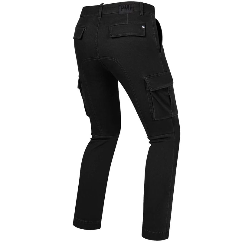 PMJ Aviator Cargo Motorradjeans Schwarz Ausverkauf