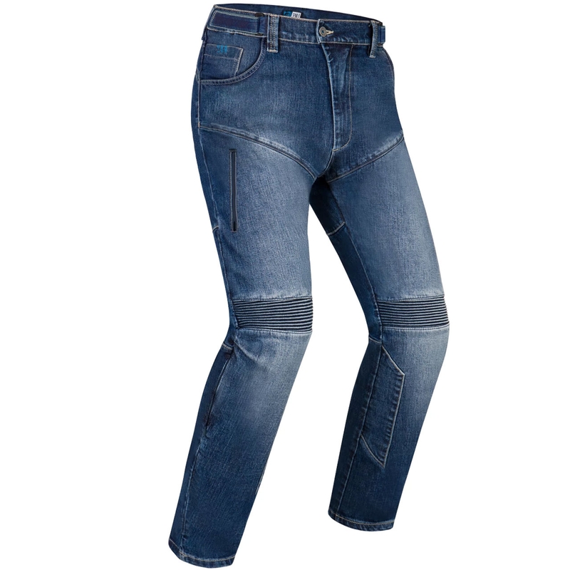 PMJ Dust Motorradjeans blau Ausverkauf