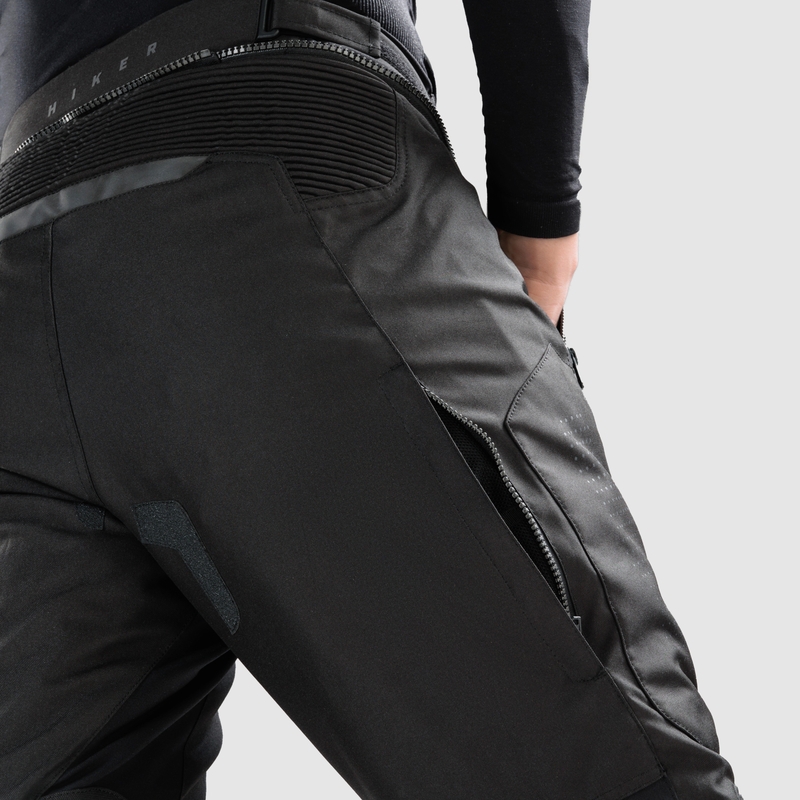 Rebelhorn Hiker IV kurze Motorradhose schwarz