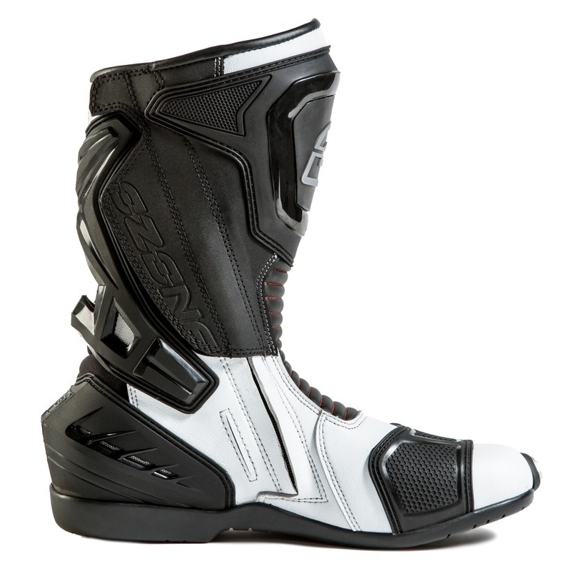 Ozone Circuit II Motorradstiefel - weiß/schwarz Ausverkauf