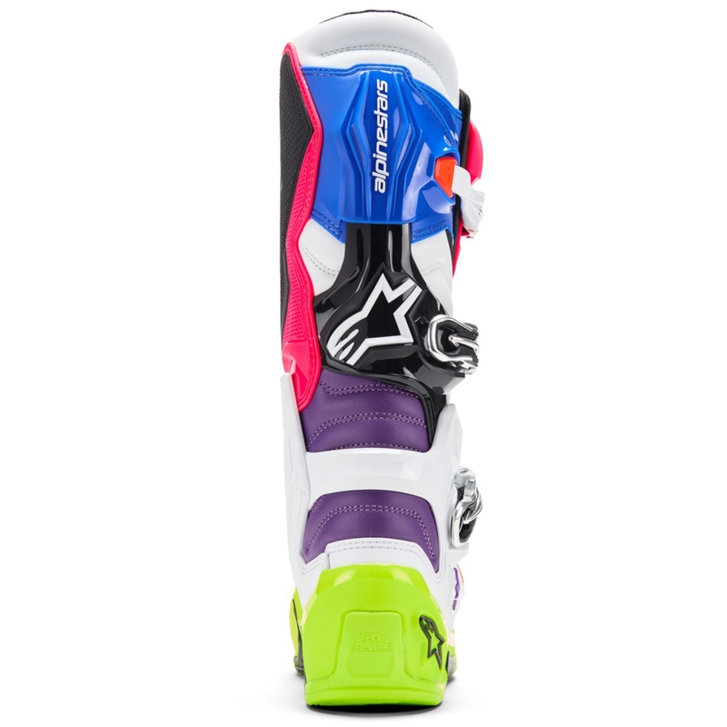 Alpinestars TECH 7 limitierte Auflage Hay mehrfarbige Motocross-Stiefel