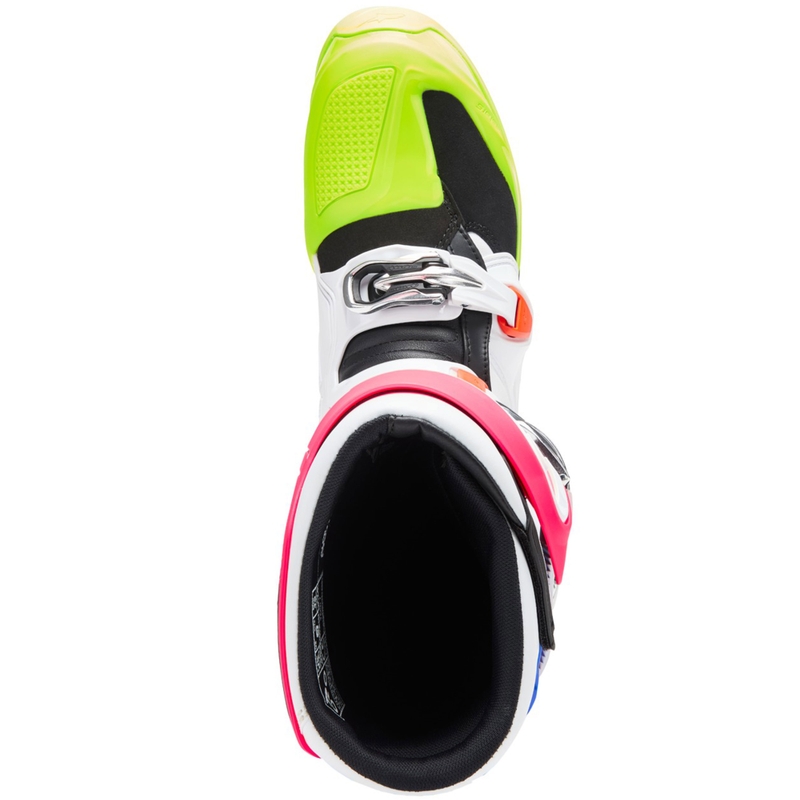 Alpinestars TECH 7 limitierte Auflage Hay mehrfarbige Motocross-Stiefel