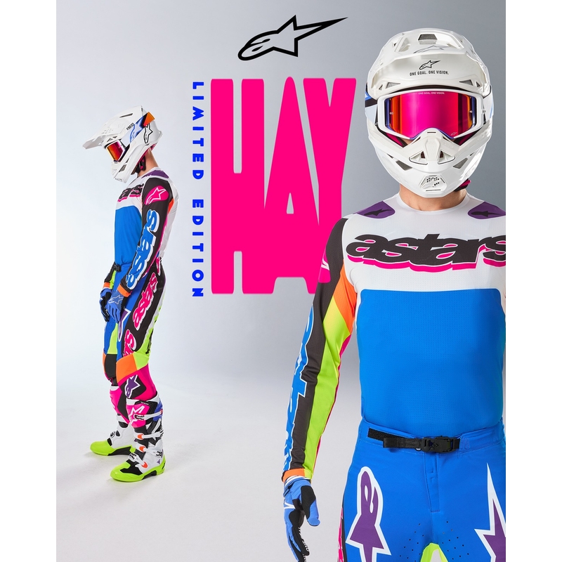 Alpinestars SUPERTECH Motocrosshose limitierte Auflage HAY mehrfarbig
