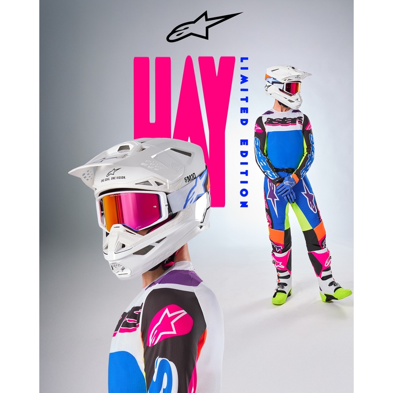 Alpinestars SUPERTECH Motocrosshose limitierte Auflage HAY mehrfarbig