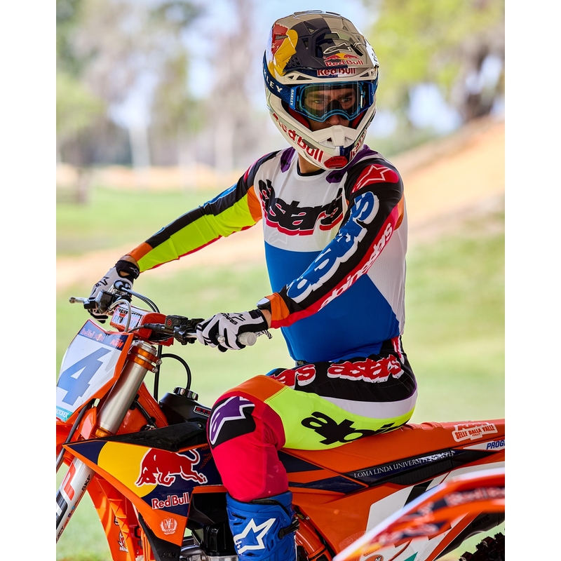 Alpinestars SUPERTECH Motocrosshose limitierte Auflage HAY mehrfarbig
