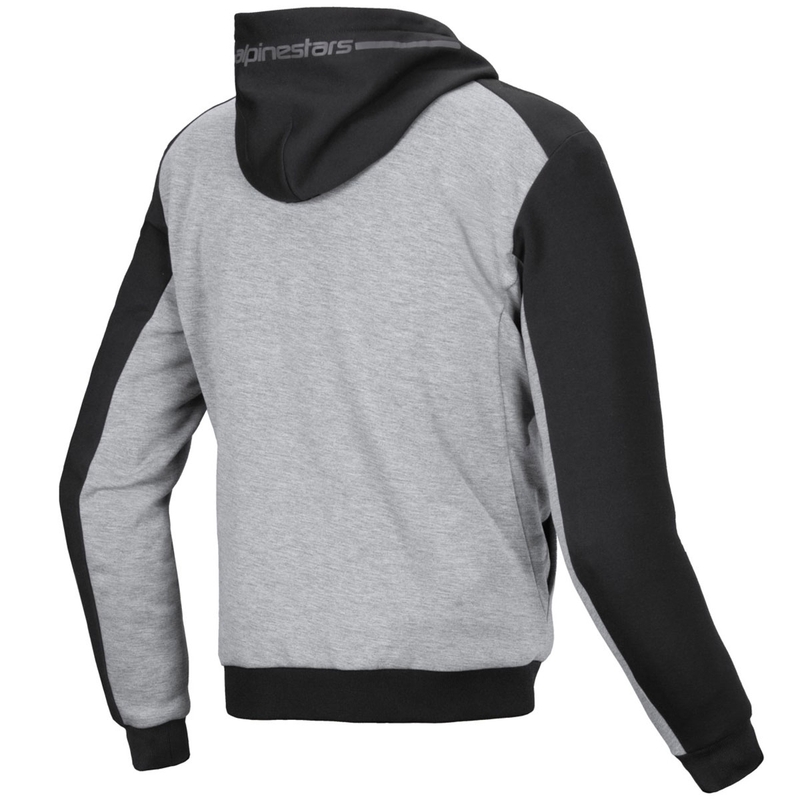 Alpinestars Chrome V2 Sport Motorrad Sweatshirt grau-schwarz-blau