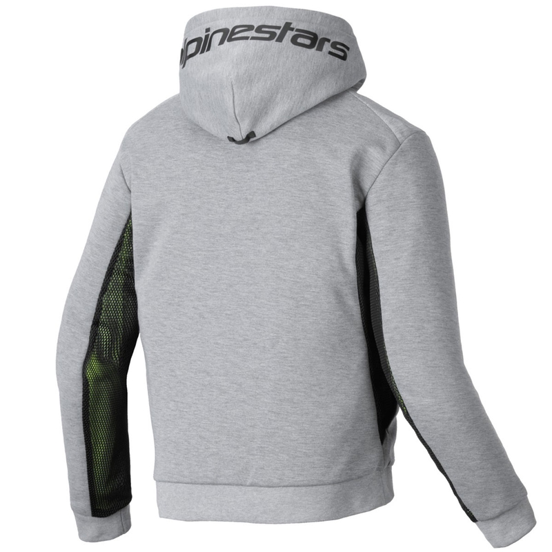 Alpinestars Chrome Air Sport Motorrad Sweatshirt grau-schwarz-dunkelkhaki