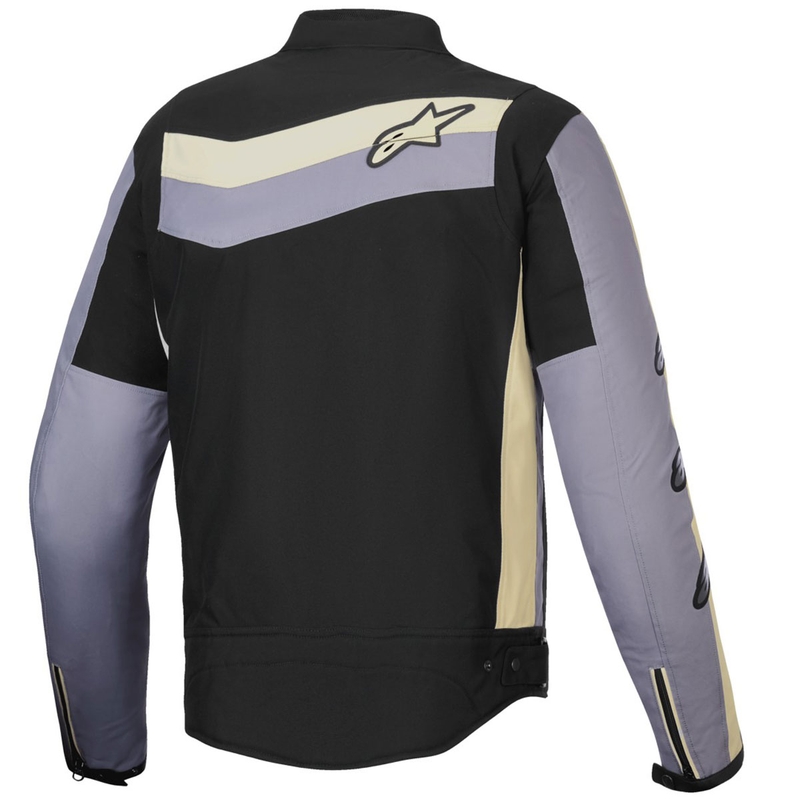 Wasserfeste Motorradjacke Alpinestars T-Dyno Schwarz-Dunkelgrau-Beige